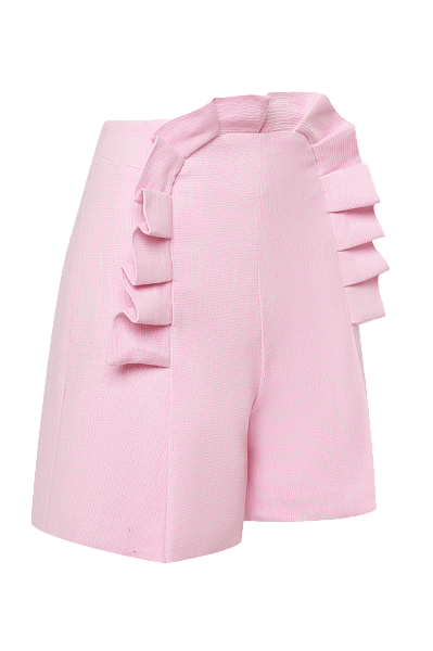 Шорты со складками Hot Pink