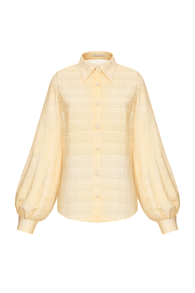 Рубашка из фактурной ткани