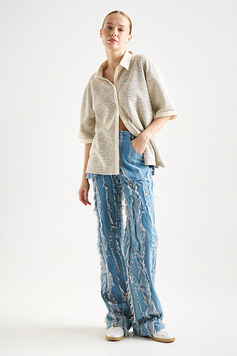 Джинсы "наизнанку" Jeans Blue