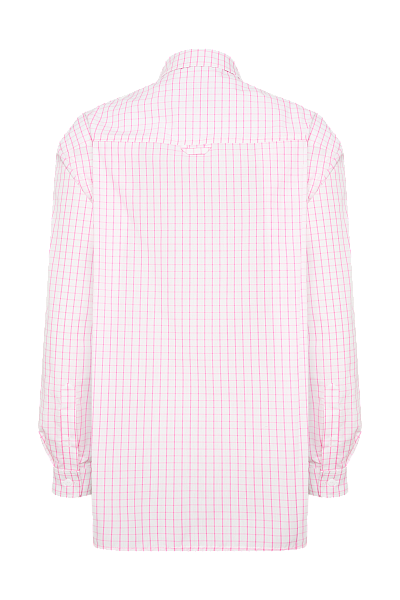 Рубашка с вырезами на рукавах Hot Pink